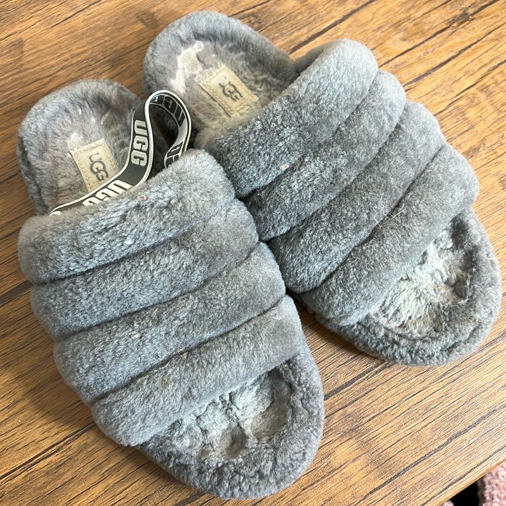UGG Women's Cozy Gray Slippers